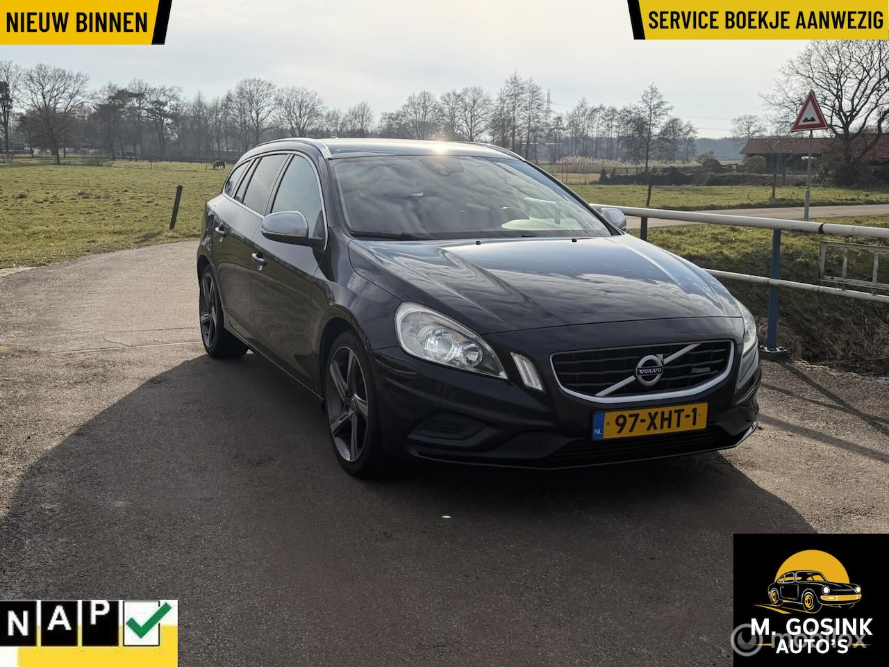 Volvo V60 - 1.6 T3 R-Design 1.6 T3 R-Design - AutoWereld.nl