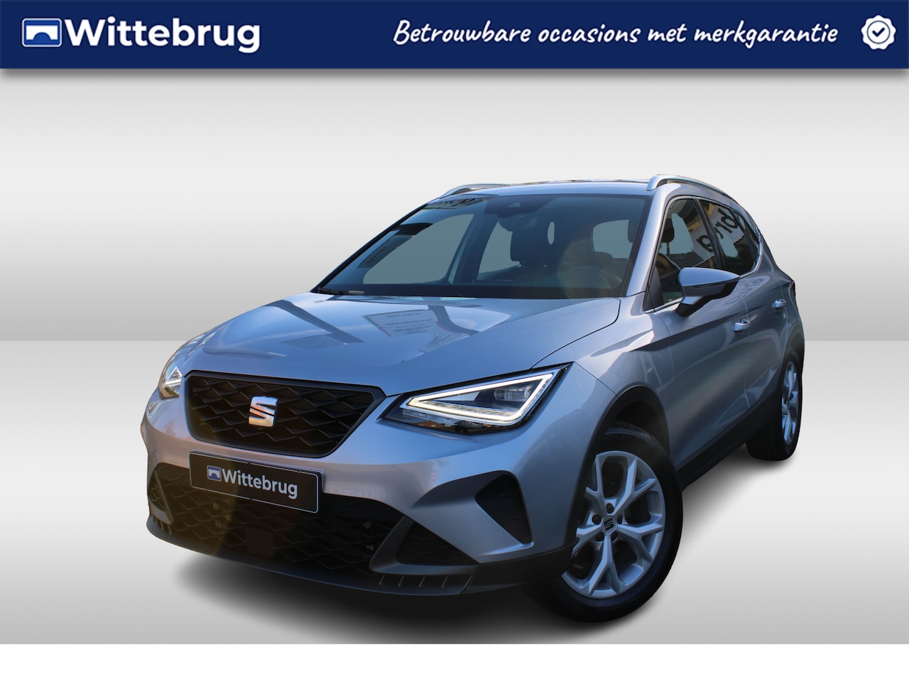 SEAT Arona - 1.0 TSI 110pk FR / Navigatie / Full LED / LM 17 inch / Parkeersensoren A / Cruise control - AutoWereld.nl