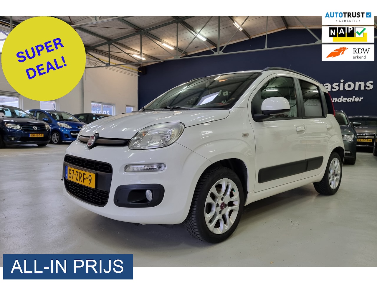 Fiat Panda - 0.9 TwinAir Sempre ✅MOOIE EN NETTE AUTO! - AutoWereld.nl