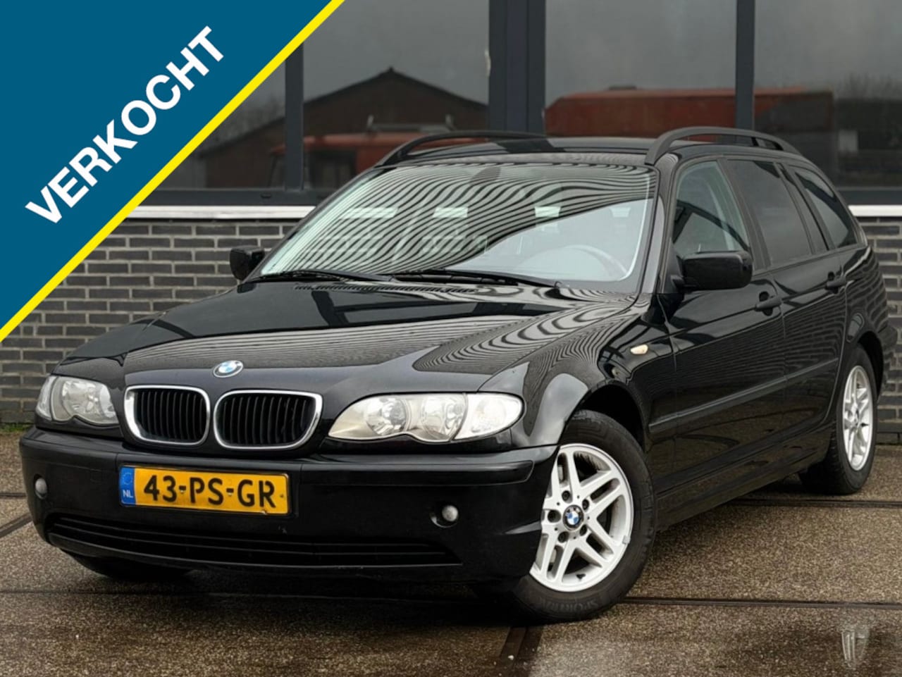 BMW 3-serie Touring - 316i Black&Silver II |Airco |Nieuwe APK |CruiseC - AutoWereld.nl