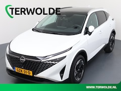 Nissan Qashqai - 1.3 MHEV Xtronic N-Connecta | AUTOMAAT | Panoramadak | Origineel NL | Stoel-, Stuur- & Voo