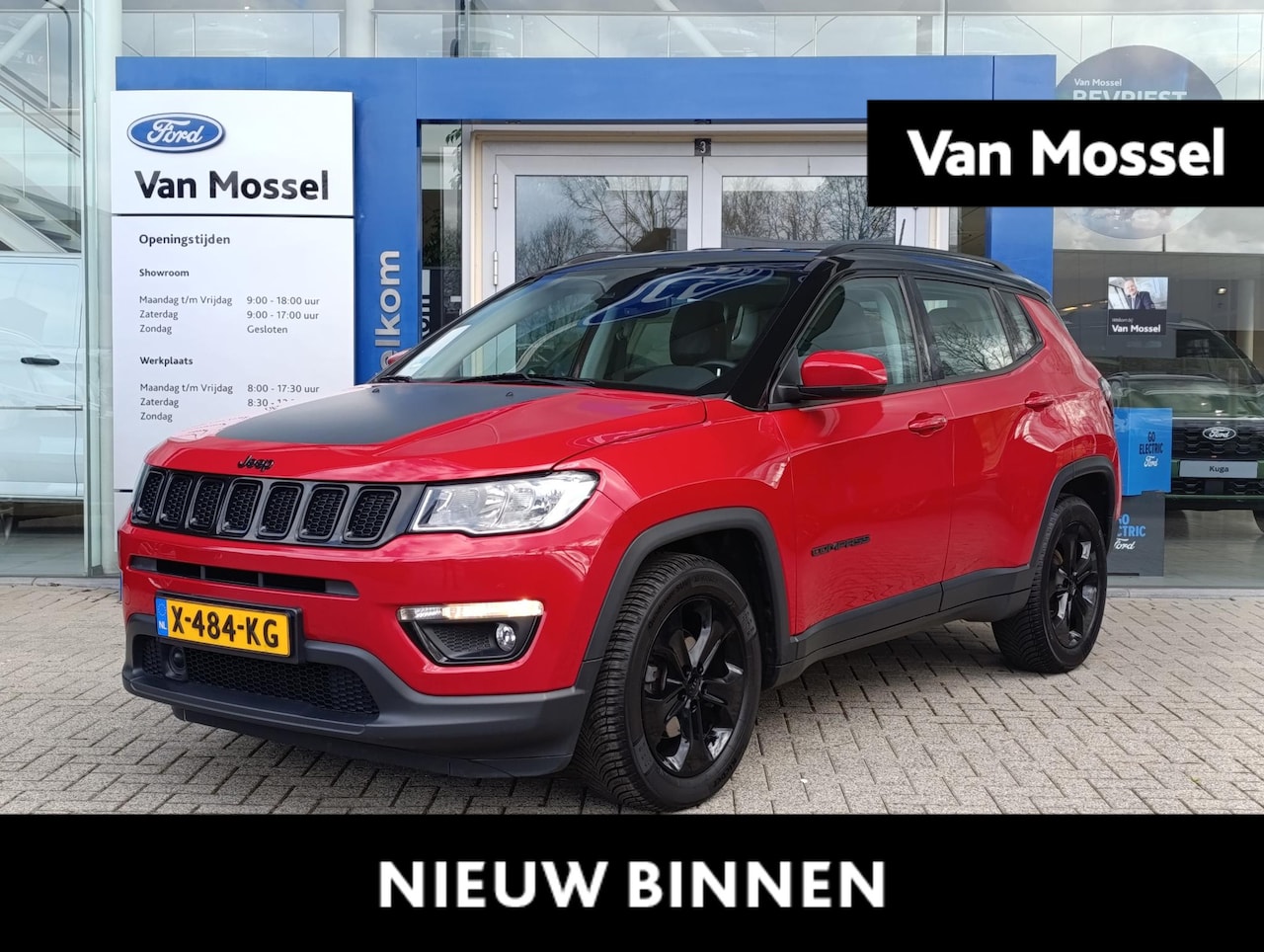 Jeep Compass - 1.4 MultiAir Limited | Parkeersensoren | Cruise Control | Navigatie | Camera | Half-leder - AutoWereld.nl