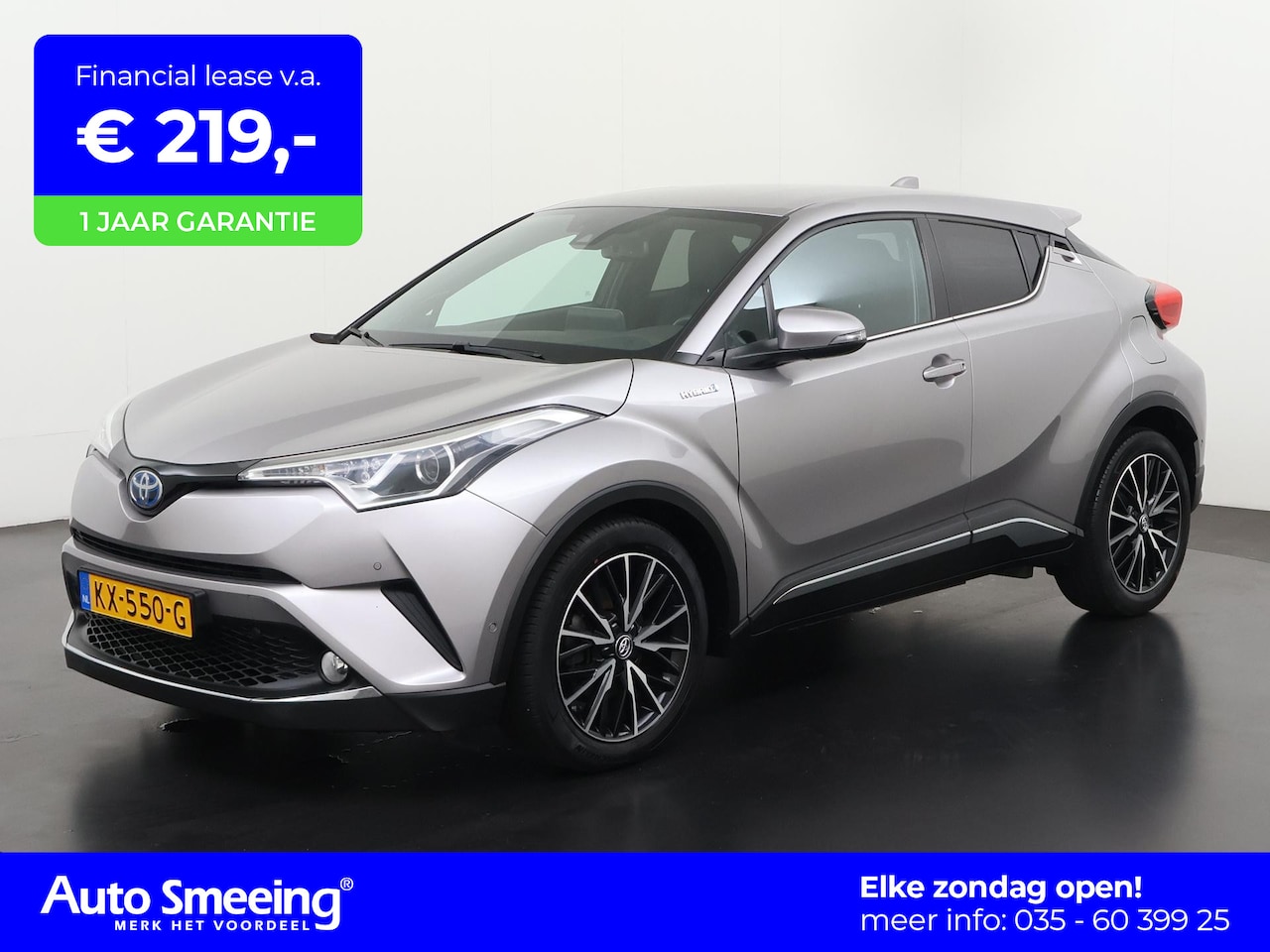 Toyota C-HR - 1.8 Hybrid First Edition | Camera | Navigatie | Stoelverwarming | Zondag Open! - AutoWereld.nl
