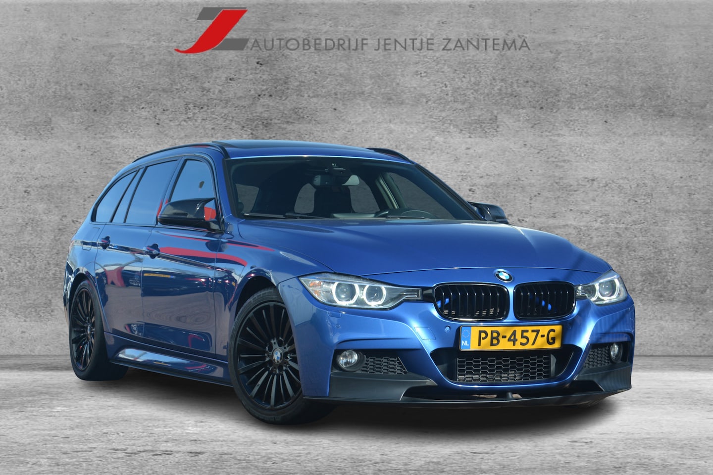 BMW 3-serie Touring - 320d High Executive M PAKKET leren bekleding sporstoelen memory schuif kantel dak Head up - AutoWereld.nl