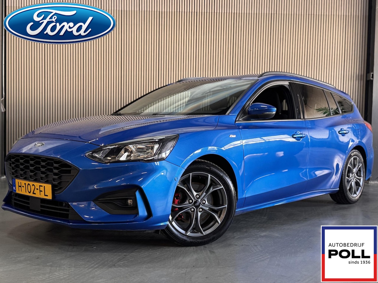 Ford Focus Wagon - 125pk ST Line B&O Navi Camera Adap Cruise Winter Parking pack Wagon Dealeronderhouden - AutoWereld.nl