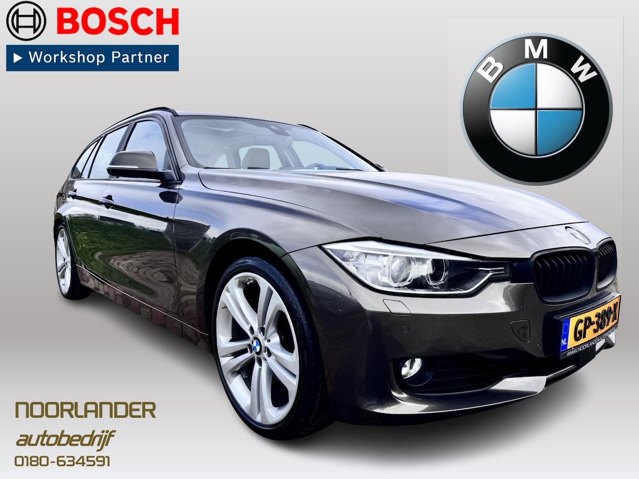 BMW 3-serie Touring - 328i High Executive key-less/head-up display/glazen panorama-dak - AutoWereld.nl