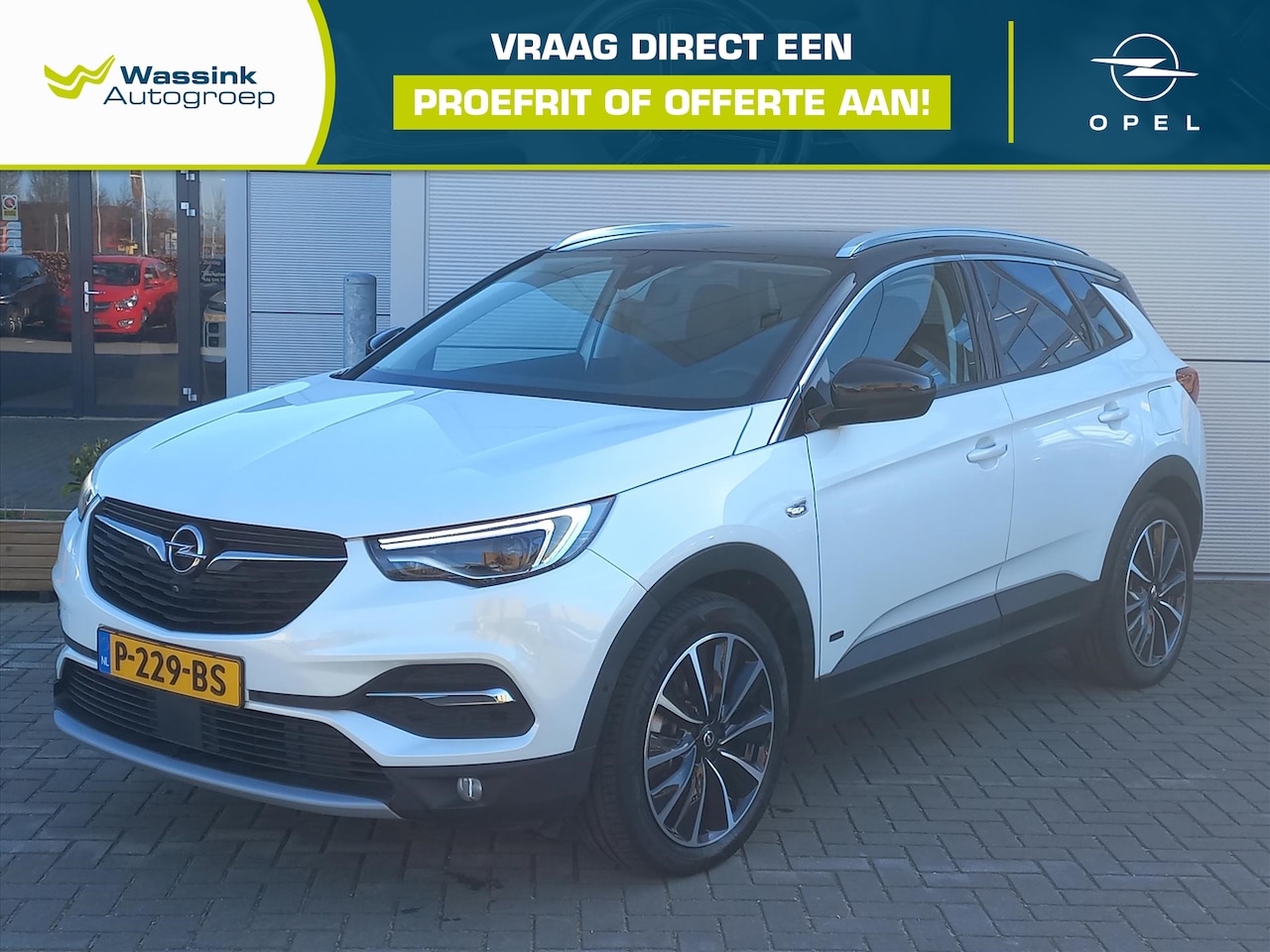 Opel Grandland X - 1.6T Hybrid4 300pk 4x4 Automaat Ultimate | Climate control | Leer | Winterpack | Trekhaak - AutoWereld.nl