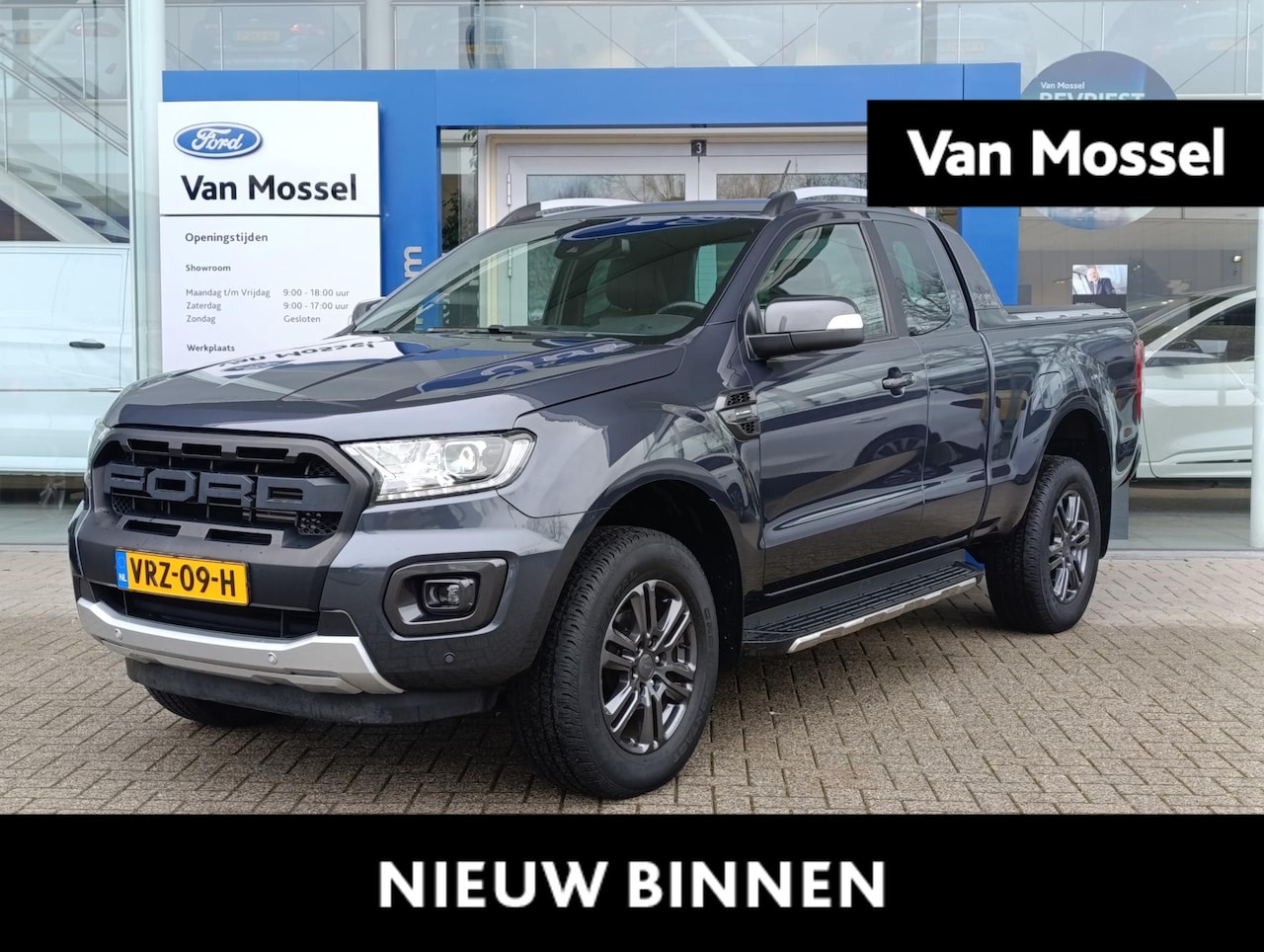 Ford Ranger - 2.0 EcoBlue Wildtrak Supercab | 34000KM! | Raptor grille | Camera | Stoel/voorruitverwarmi - AutoWereld.nl