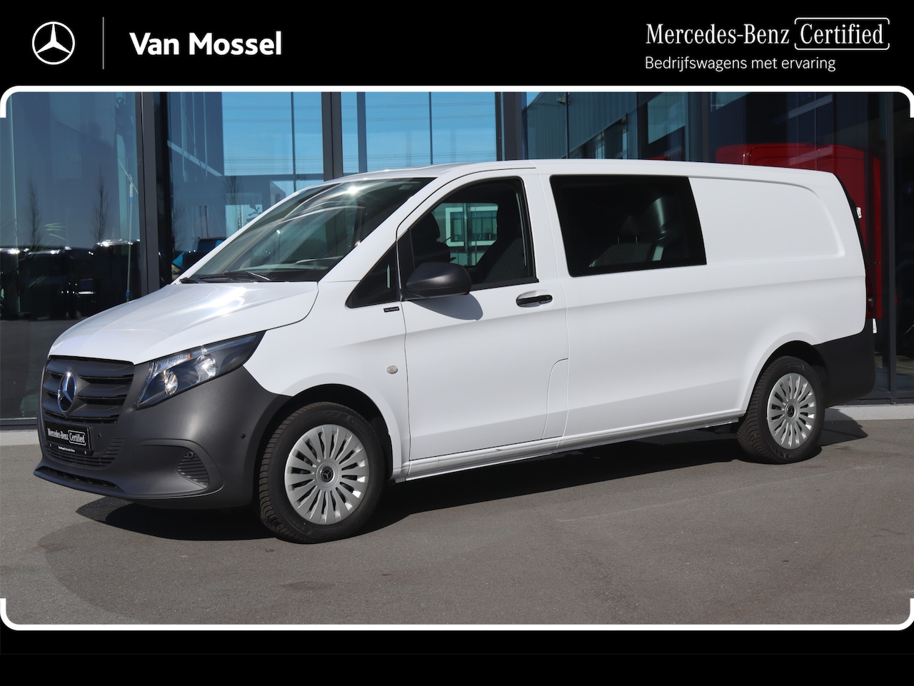 Mercedes-Benz Vito - 116 CDI Aut. L3 Dub. Cab. 4X4 |AIRCO/MBUX/CAMERA |Certified - AutoWereld.nl