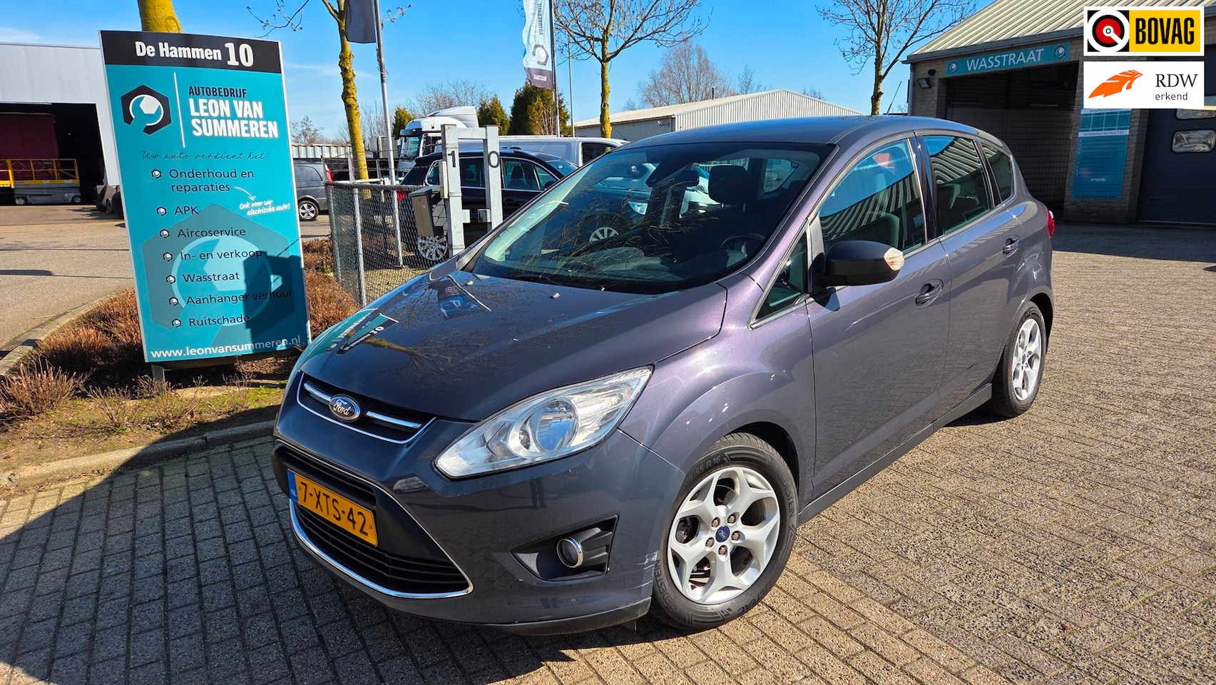 Ford C-Max - 1.0 Titanium l Recent Distributie vervangen!! l Airco l Climate Control l - AutoWereld.nl