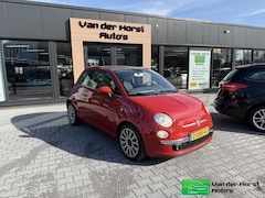Fiat 500 - 0.9 TwinAir Lounge panoramadak NL auto