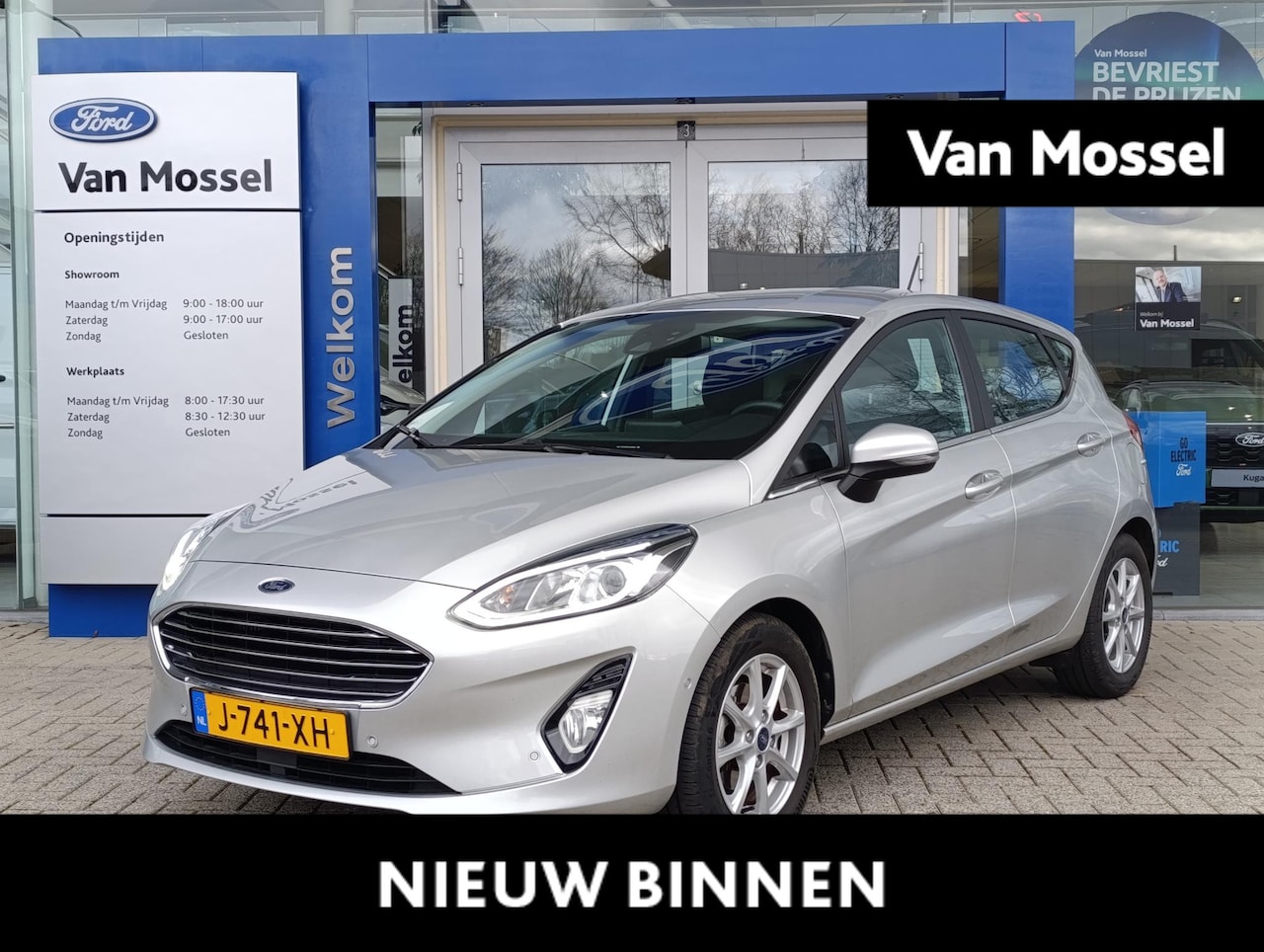 Ford Fiesta - 1.0 EcoBoost Hybrid Titanium X | B&O audio | Adaptieve Cruise | Dodehoeksensoren | Camera - AutoWereld.nl