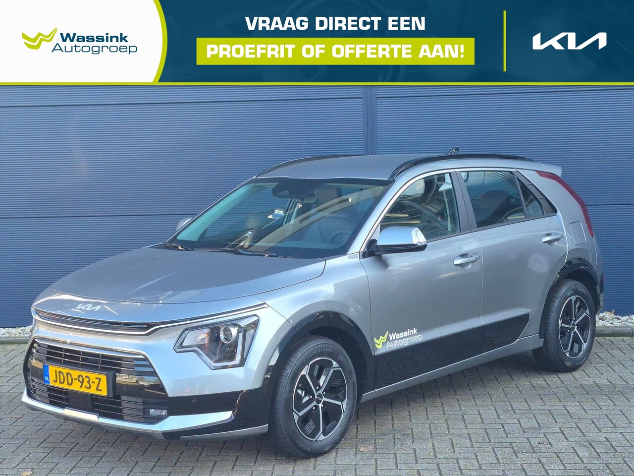 Kia Niro - 1.6 GDi Hybrid 129pk DCT6 DynamicLine | Adaptive Cruise | Lane Following | Camera | Naviga - AutoWereld.nl