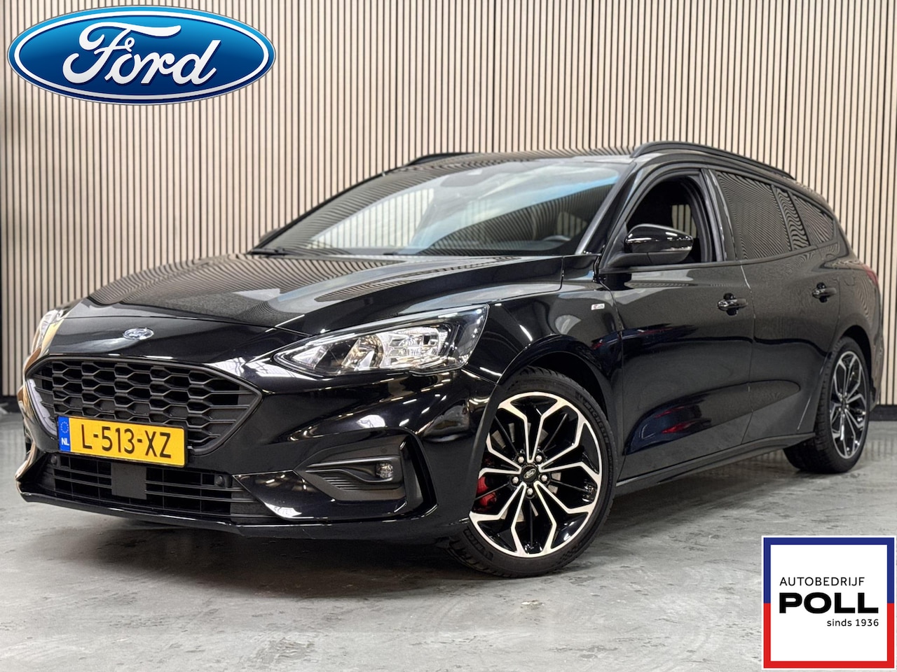 Ford Focus Wagon - 125pk Eco Hybrid ST Line X B&O Navi Camera Adap Cruise Winter pack 18" LM velgen Wagon - AutoWereld.nl