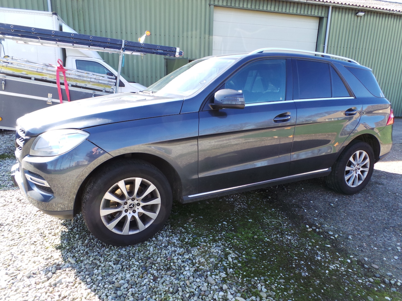 Mercedes-Benz ML-klasse - 350 BLUETEC 4MATIC VAN/GRIJS KENTEN motor defect Airco,Navigatie,Enz - AutoWereld.nl