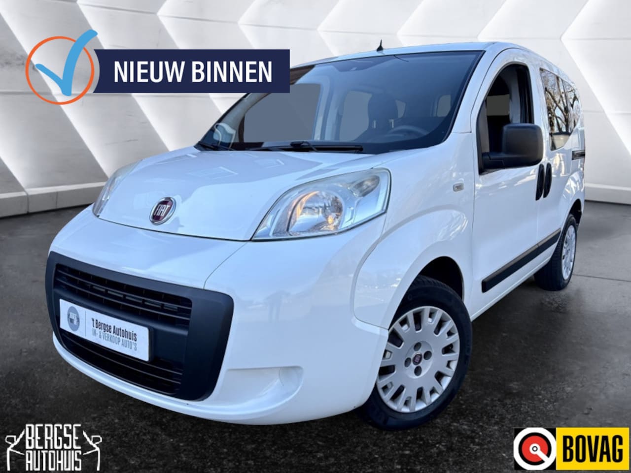 Fiat Qubo - 1.4 MyLife Airco Elek. Ramen Pdc - AutoWereld.nl