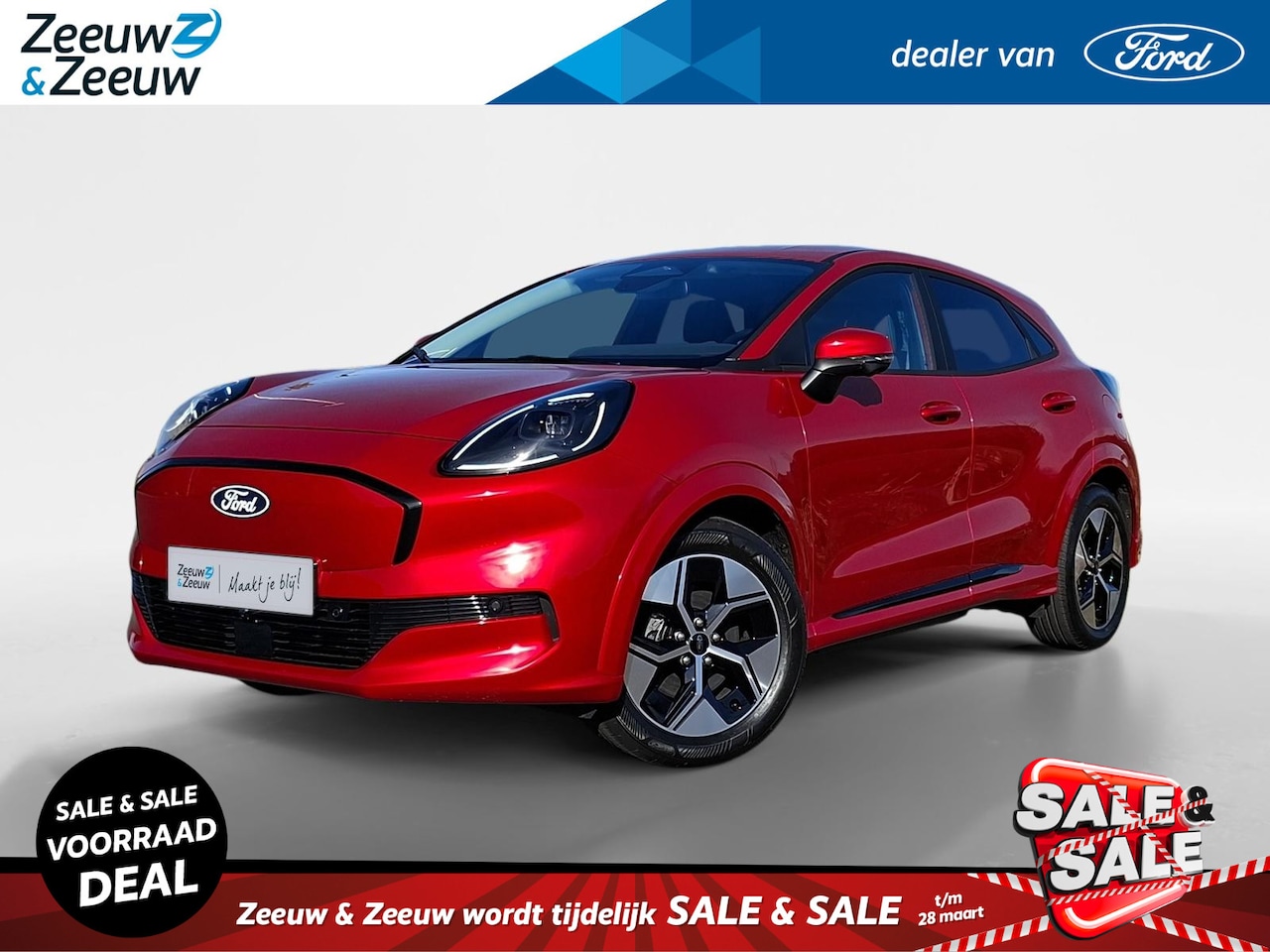 Ford Puma Gen-E - 44 kWh | Winterpack | Afn. Trekhaak | Driver assistancepack | 17" Lichtmetaal | 360Camera - AutoWereld.nl