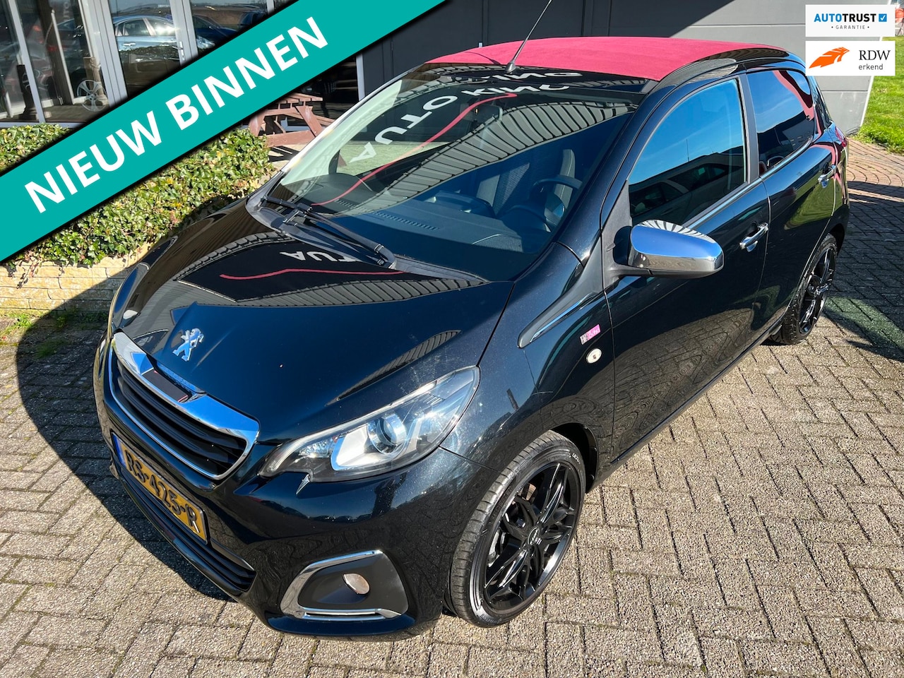 Peugeot 108 - 1.2 Allure TOP! 1E EIG VOL OPTIE CABRIO APK+NAP - AutoWereld.nl