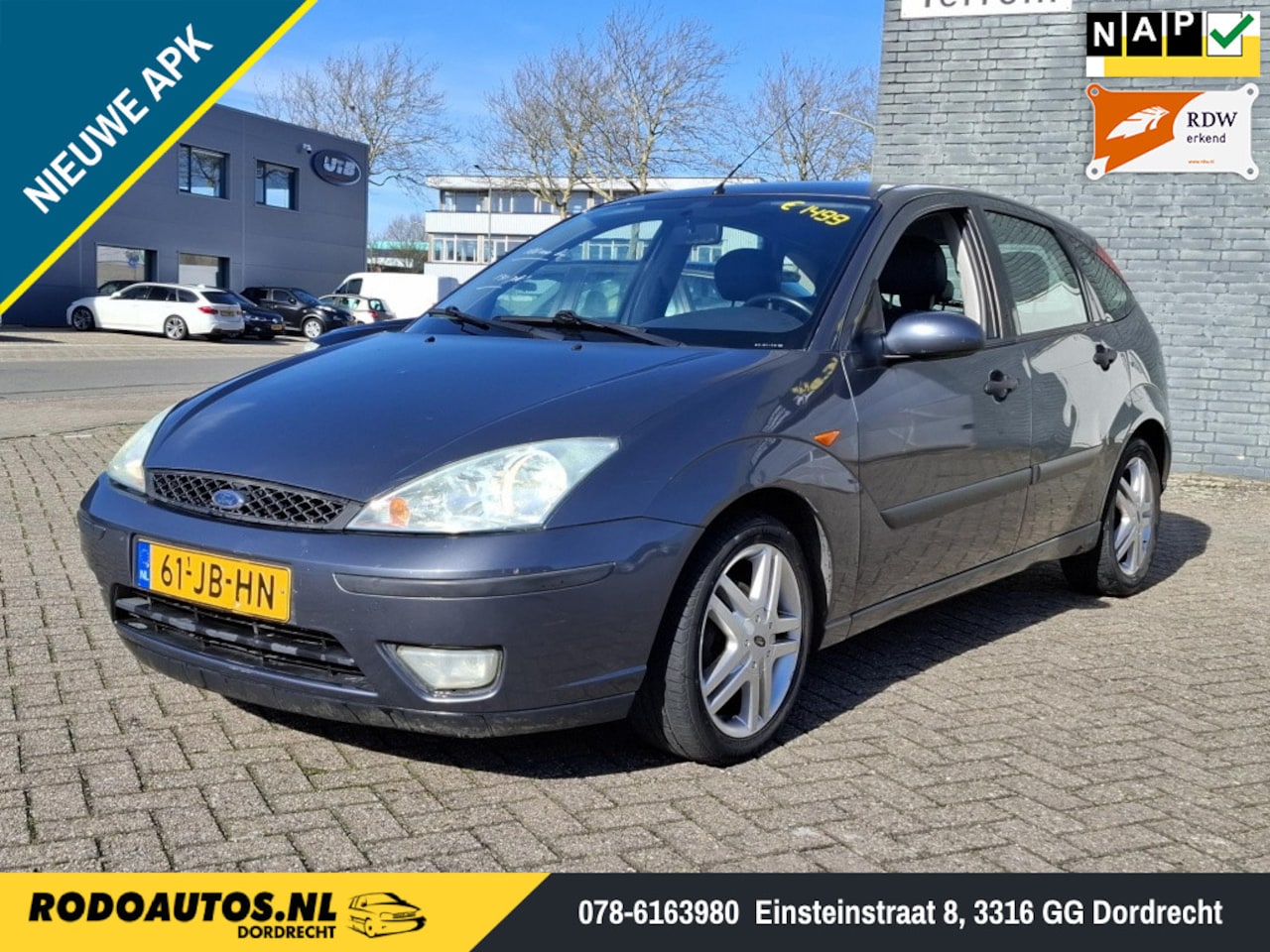 Ford Focus - 2.0-16V Trend 5-Drs 131pk Airco/Leer Nw APK✅ - AutoWereld.nl