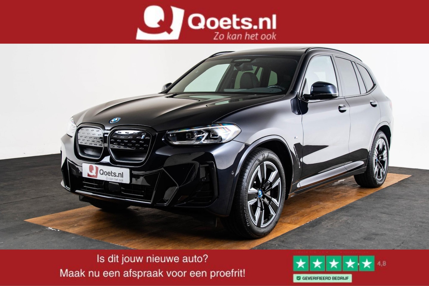 BMW iX3 - Executive 80 kWh Sportstoelen - Elektrisch verwarmde voorstoelen - Getinte Ruiten - Comfor - AutoWereld.nl