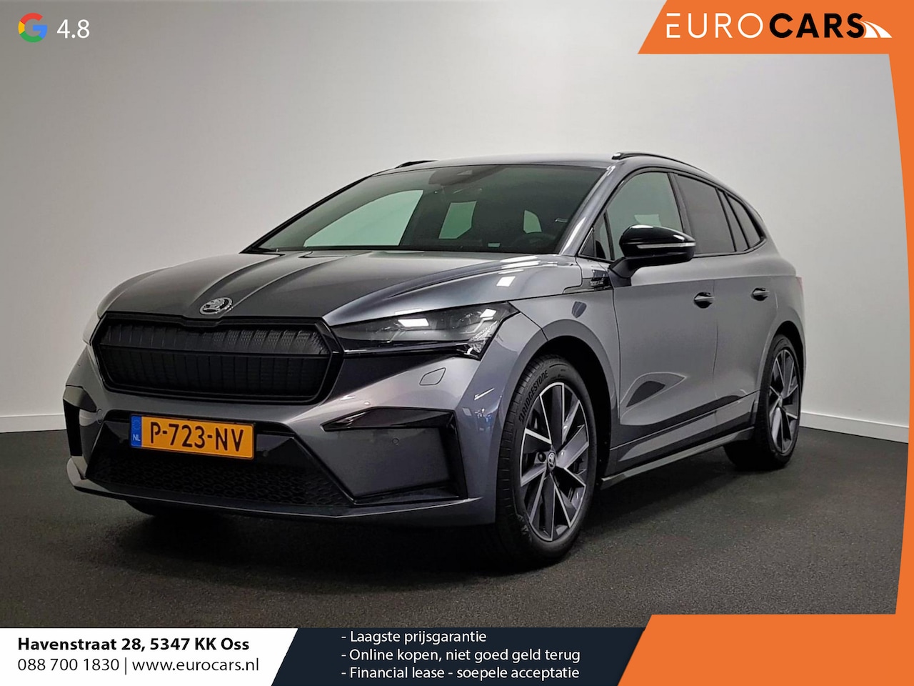 Skoda Enyaq iV - 80 Sportline | Navigatie | Climate pack | Assistentie pack | LED  | Extra Getint glas | Li - AutoWereld.nl