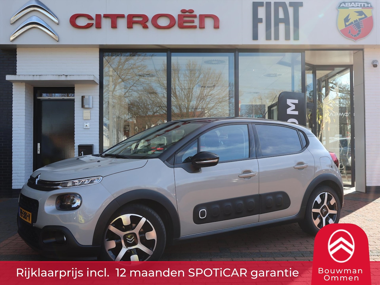 Citroën C3 - PureTech 82PK Shine, Rijklaarprijs | Navigatie | Camera | Trekhaak | Parkeersensoren - AutoWereld.nl