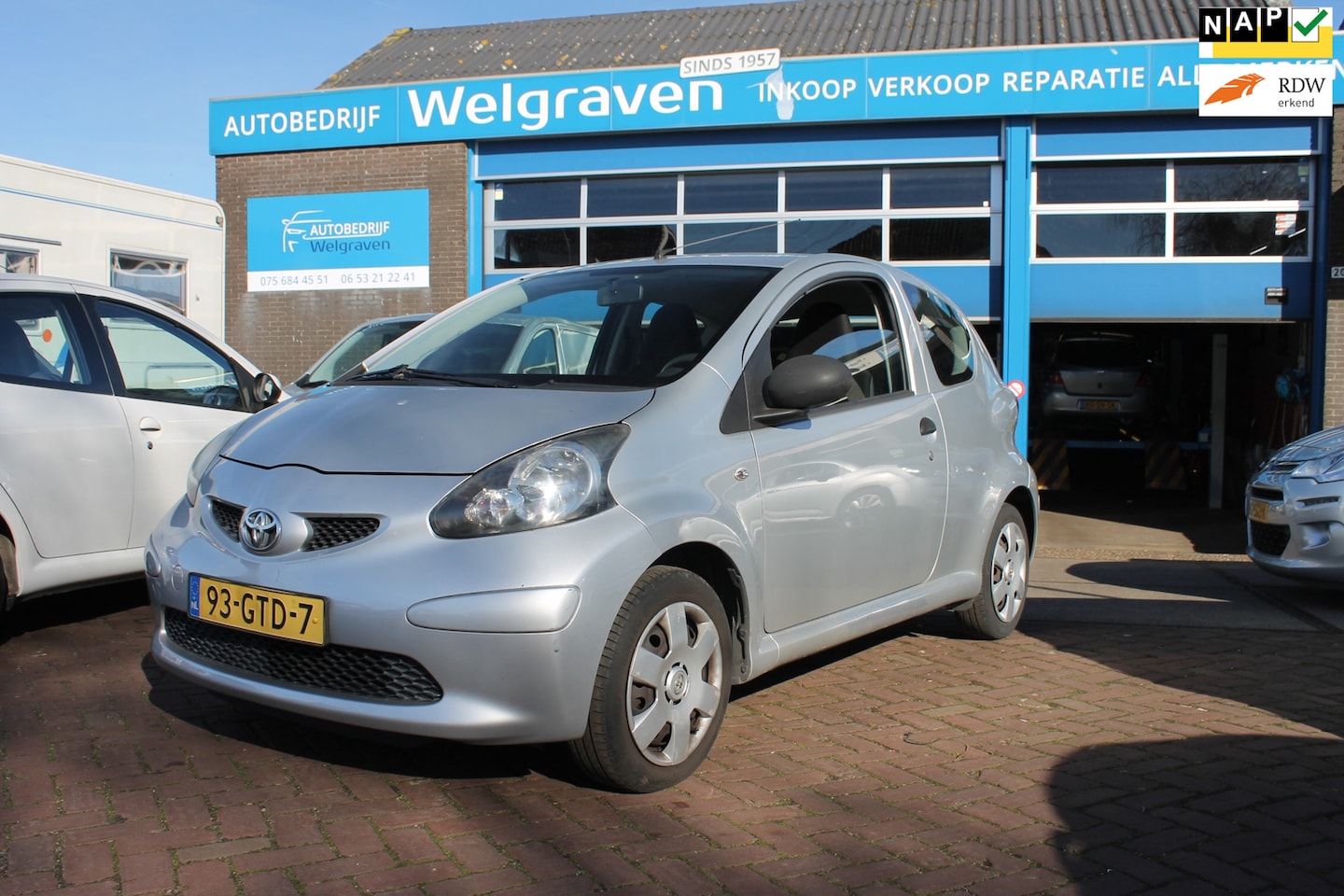 Toyota Aygo - 1.0-12V 1 eigenaar nwe koppeling - AutoWereld.nl