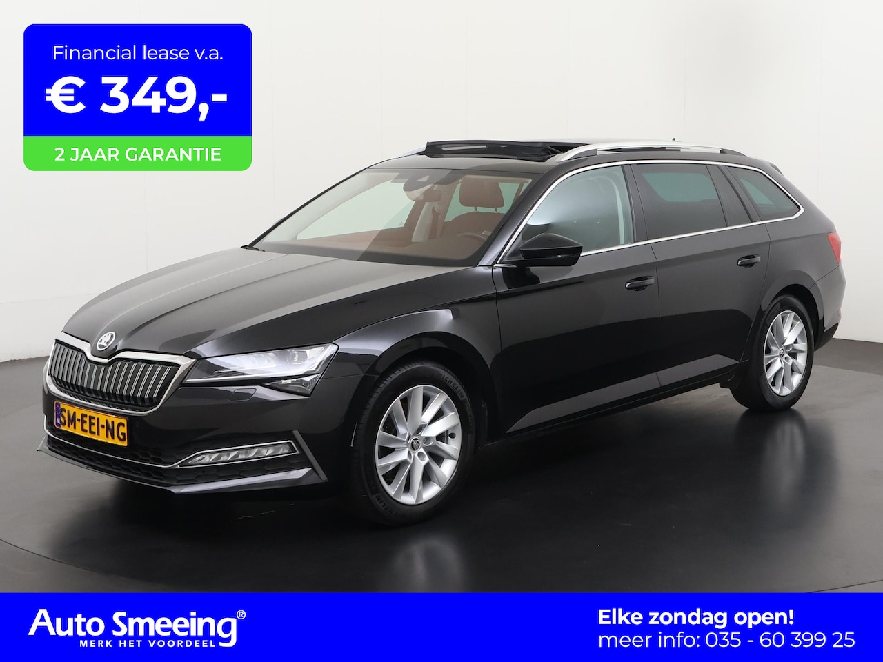 Skoda Superb Combi - 1.4 TSI iV Style | Panoramadak | Trekhaak | Leder | Virtual Cockpit | Zondag Open! - AutoWereld.nl