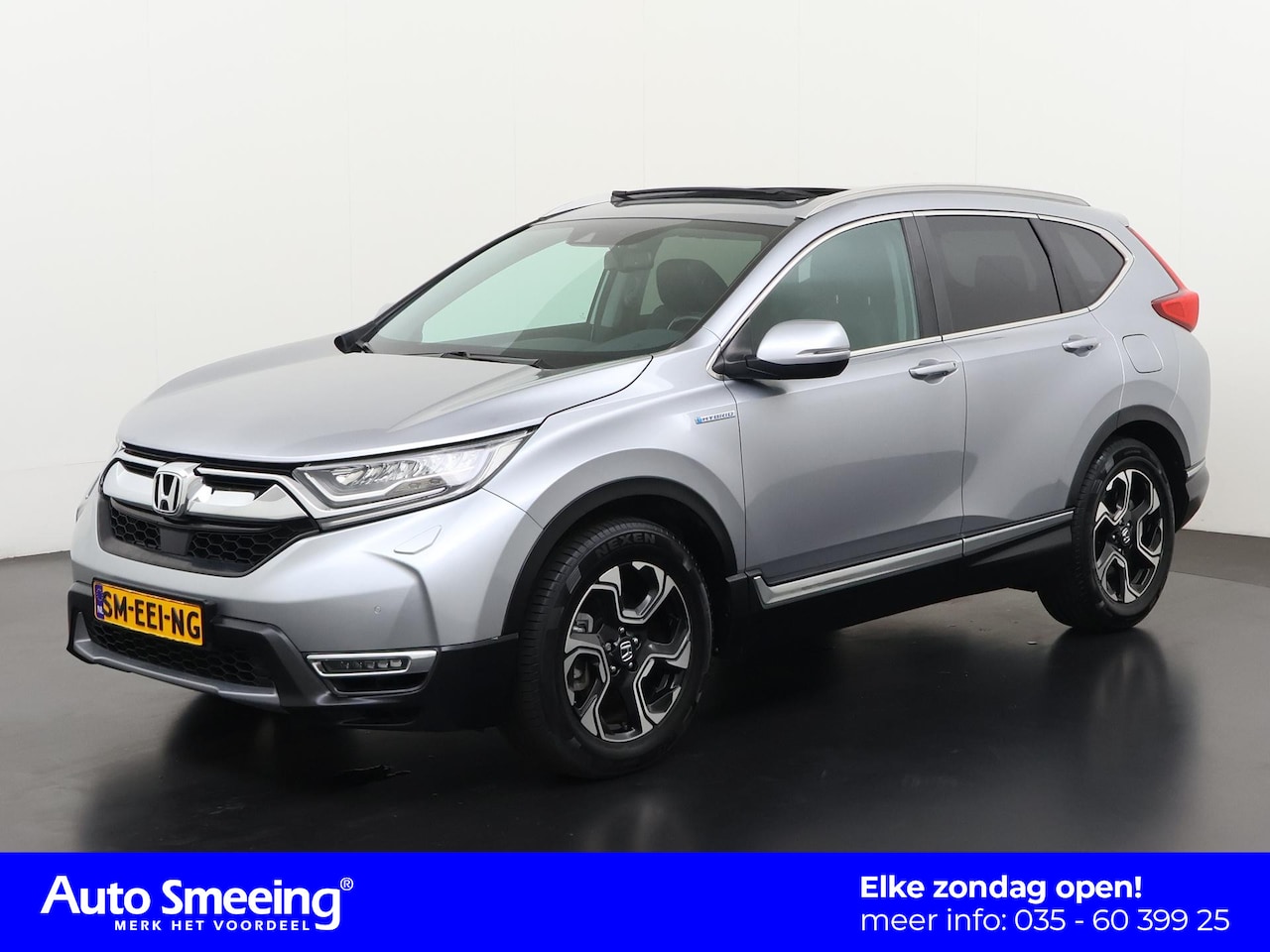 Honda CR-V - 2.0 Hybrid Executive | Panoramadak | Leder | Zondag Open! - AutoWereld.nl
