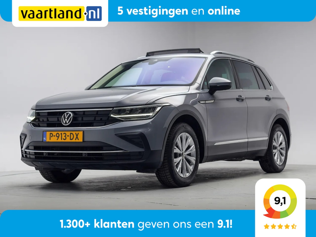 Volkswagen Tiguan - 1.5 TSI Life Business [ Panorama LED Virtual Navi ] - AutoWereld.nl