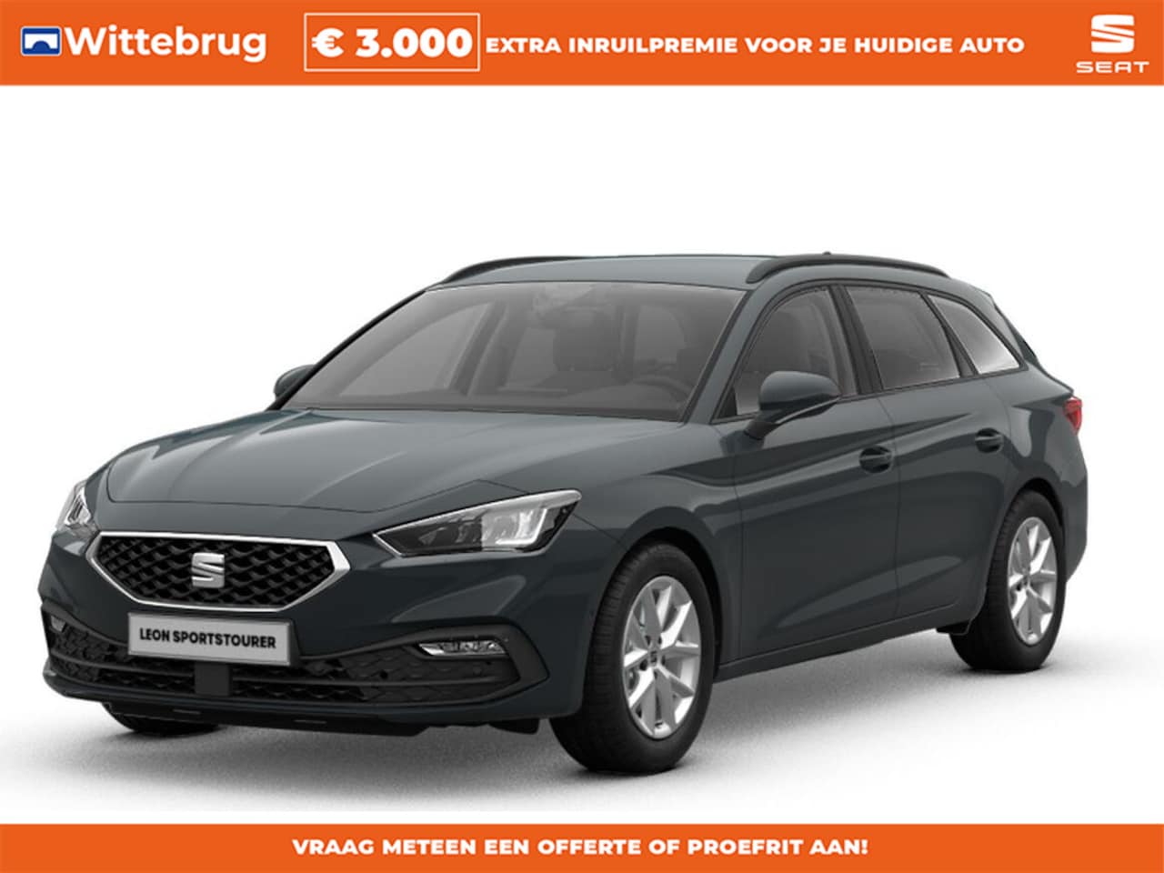 SEAT Leon Sportstourer - 1.5 eTSI Style Business Intense 1.5 eTSI Style Business Intense - AutoWereld.nl