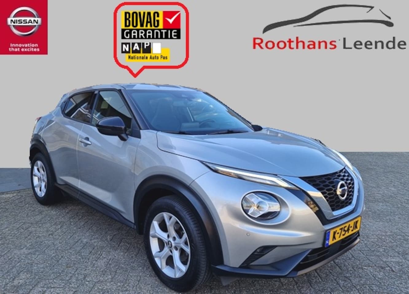 Nissan Juke - 1.0 117PK DIG-Turbo N-Connecta Navi Pack - Camera - Apple carplay & Android Auto - AutoWereld.nl