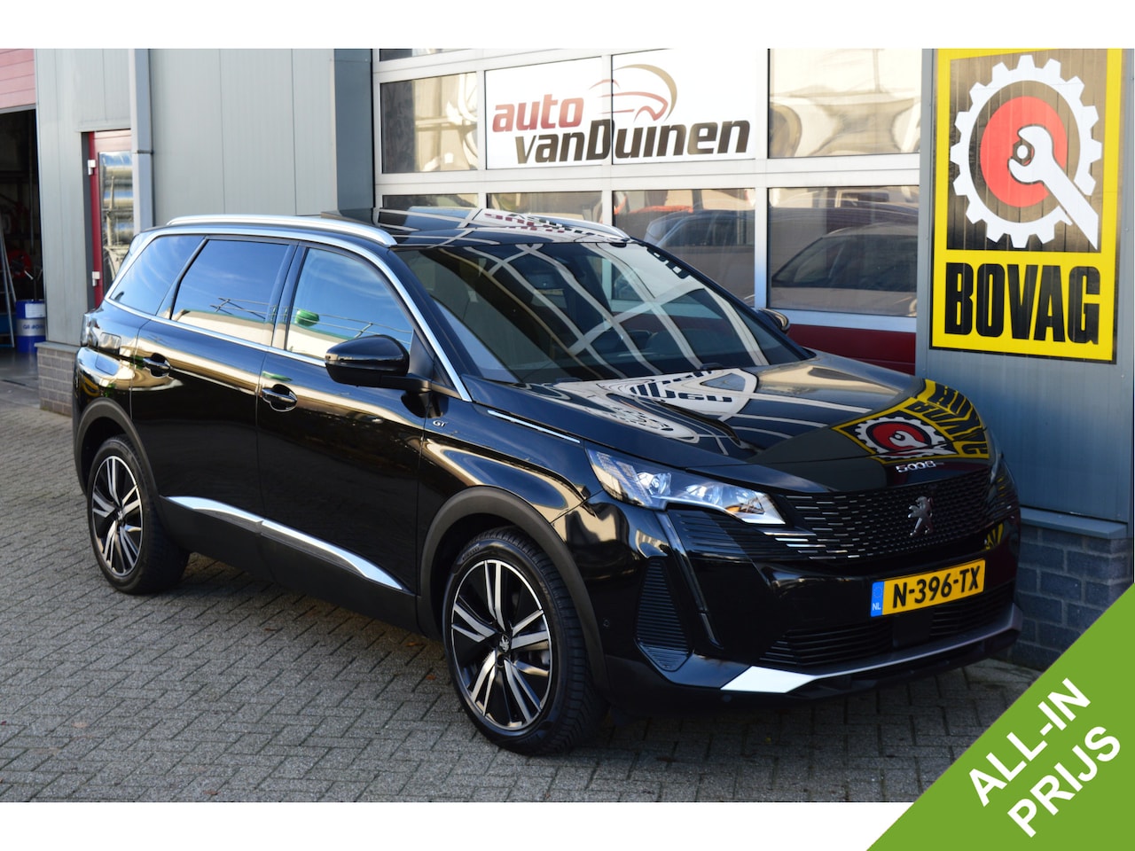 Peugeot 5008 - 1.2 PureTech GT Pack Business O.a: Pano, Camera, PDC, Clima, Stoelverw, Carplay, Etc. All- - AutoWereld.nl