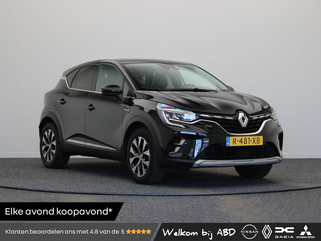 Renault Captur - 1.0 TCe 90 techno | Trekhaak | Parkeersensoren voor en achter | Achteruitrijcamera | Navig - AutoWereld.nl