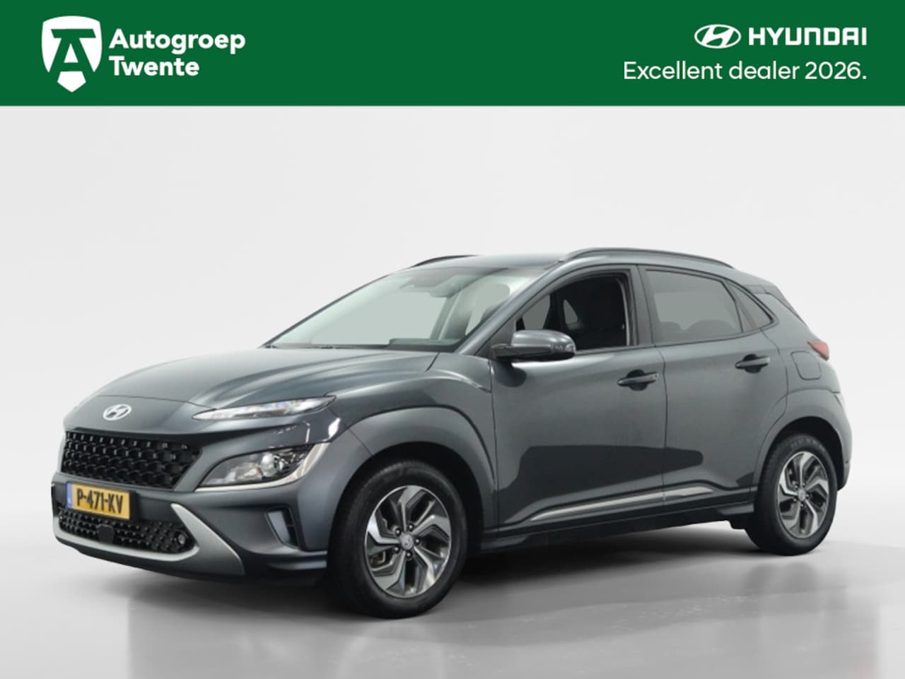 Hyundai Kona - 1.6 GDI HEV Fashion | Trekhaak | Navigatie | Camera | Head-up di - AutoWereld.nl