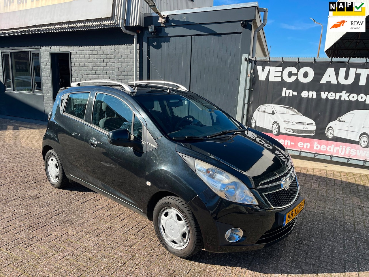 Chevrolet Spark - 1.0 16V LT+ Bi-Fuel airco koppeling slecht lpg gas - AutoWereld.nl