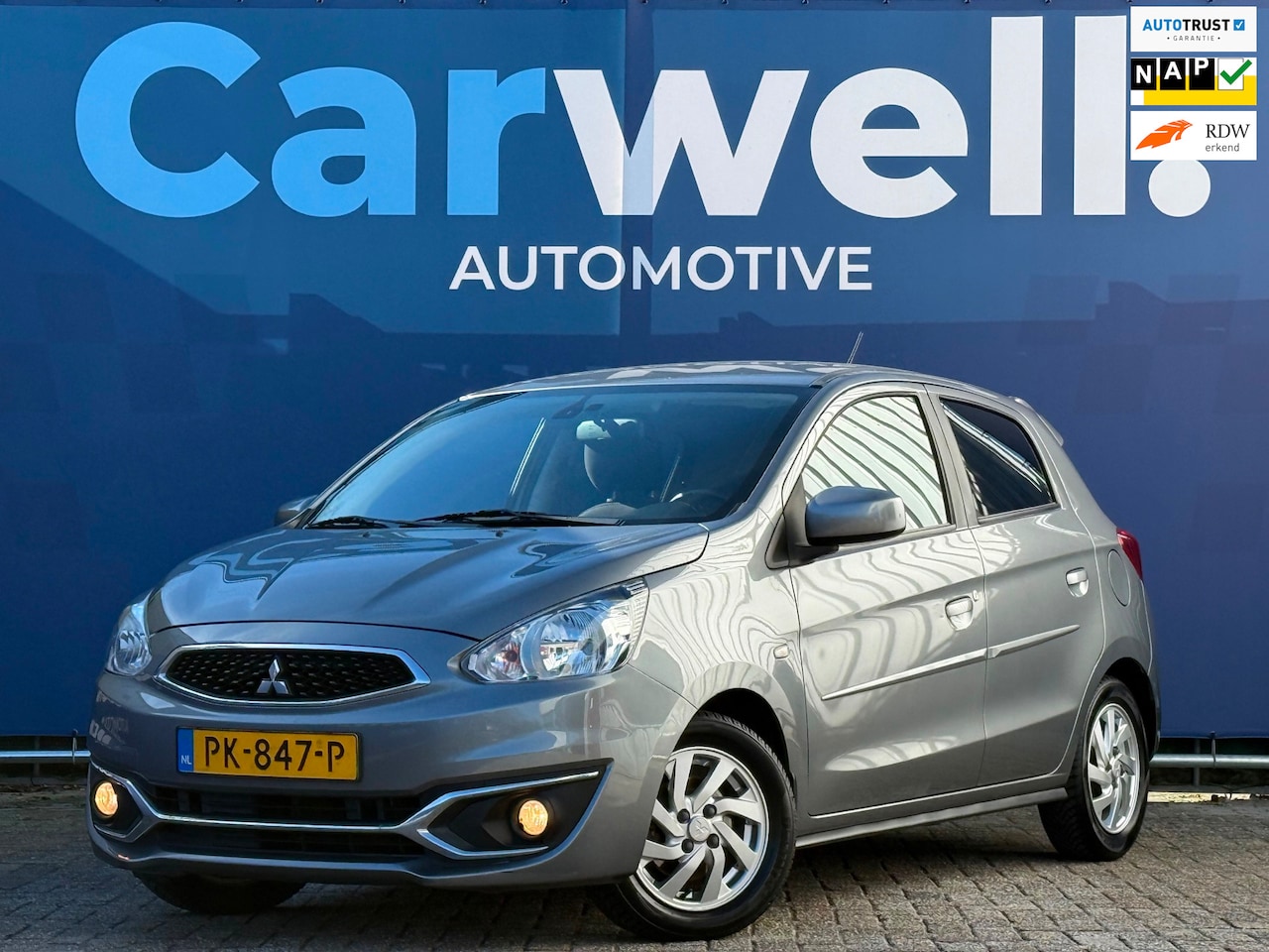Mitsubishi Space Star - 1.0 Intense Airco,ElektrischeRamen,5Deurs,DealerOnderhouden!N.A.P!Apk tot 31-08-2026! - AutoWereld.nl