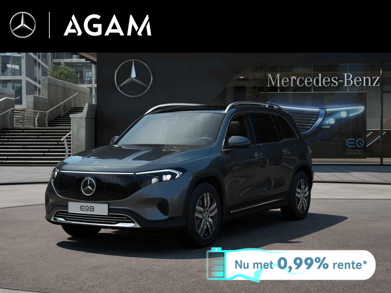 Mercedes-Benz EQB - 250+ Business Solution Luxury 71 kWh 250+ Business Solution Luxury 71 kWh - AutoWereld.nl
