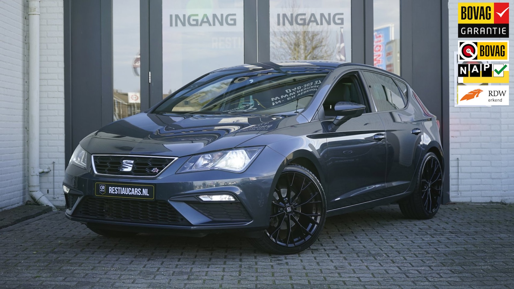 SEAT Leon - 1.5 TSI FR AMBIANCE-BEATS-CARPLAY-CLIMA-CRUISE-DAB-KEYLESS-MODE-NAVIGATIE - AutoWereld.nl