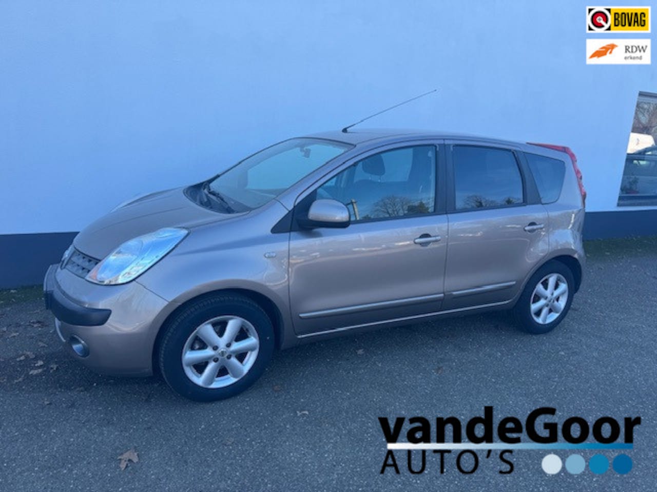 Nissan Note - 1.6 First Note 1.6 First Note, '07, airco, lm velgen, trekhaak, jaar apk ! - AutoWereld.nl