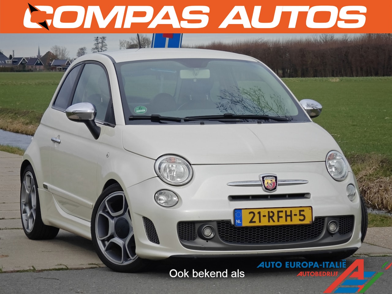 Fiat 500 Abarth - 1.2 Sport | Abarth look - AutoWereld.nl