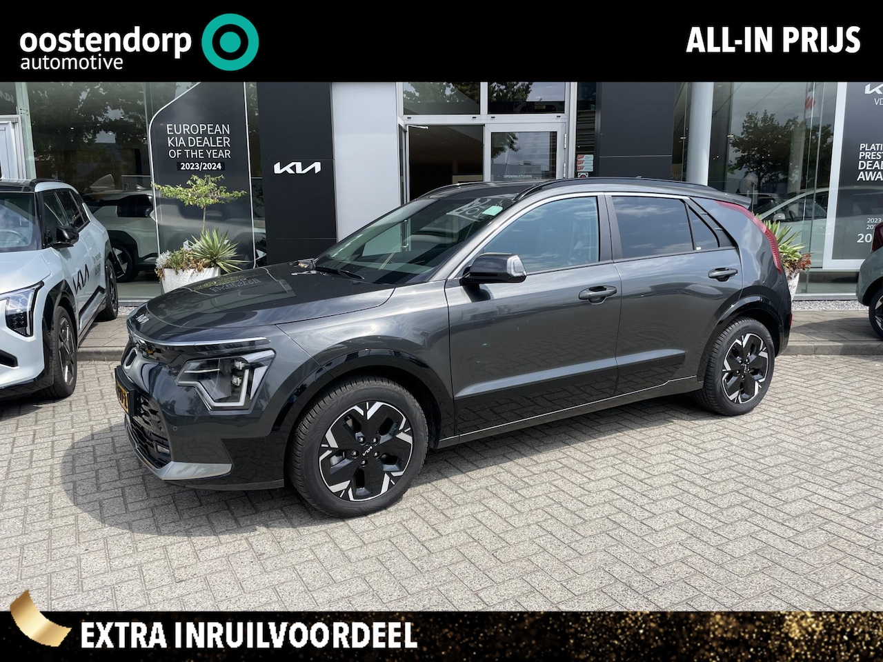 Kia Niro EV - Edition Advanced 64.8 kWh Leder // Elec. verst Stoel // PDC // Camera // info Roel 0492-58 - AutoWereld.nl