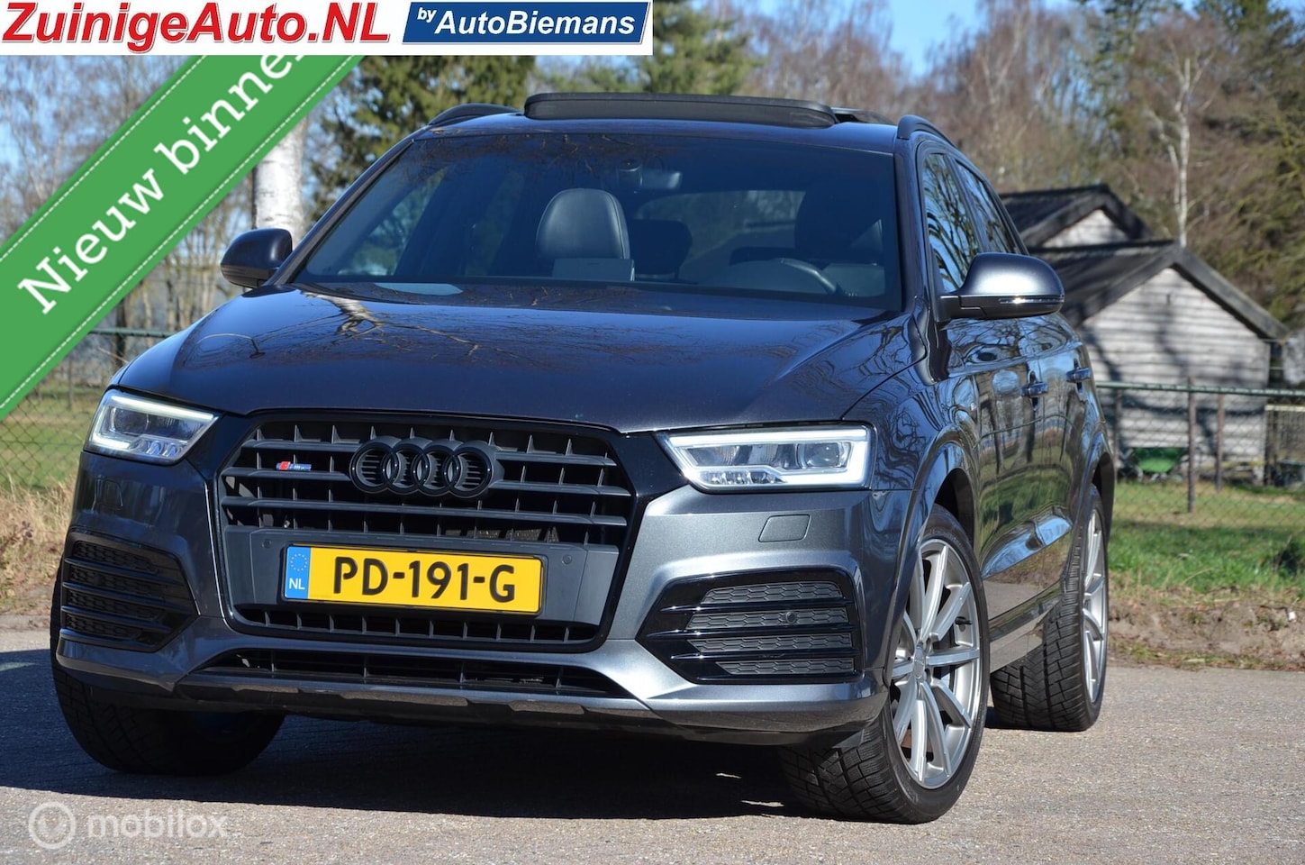 Audi Q3 - 1.4 TFSI Sport 2xS Line Panorama Trekh. Led, Black Optic - AutoWereld.nl