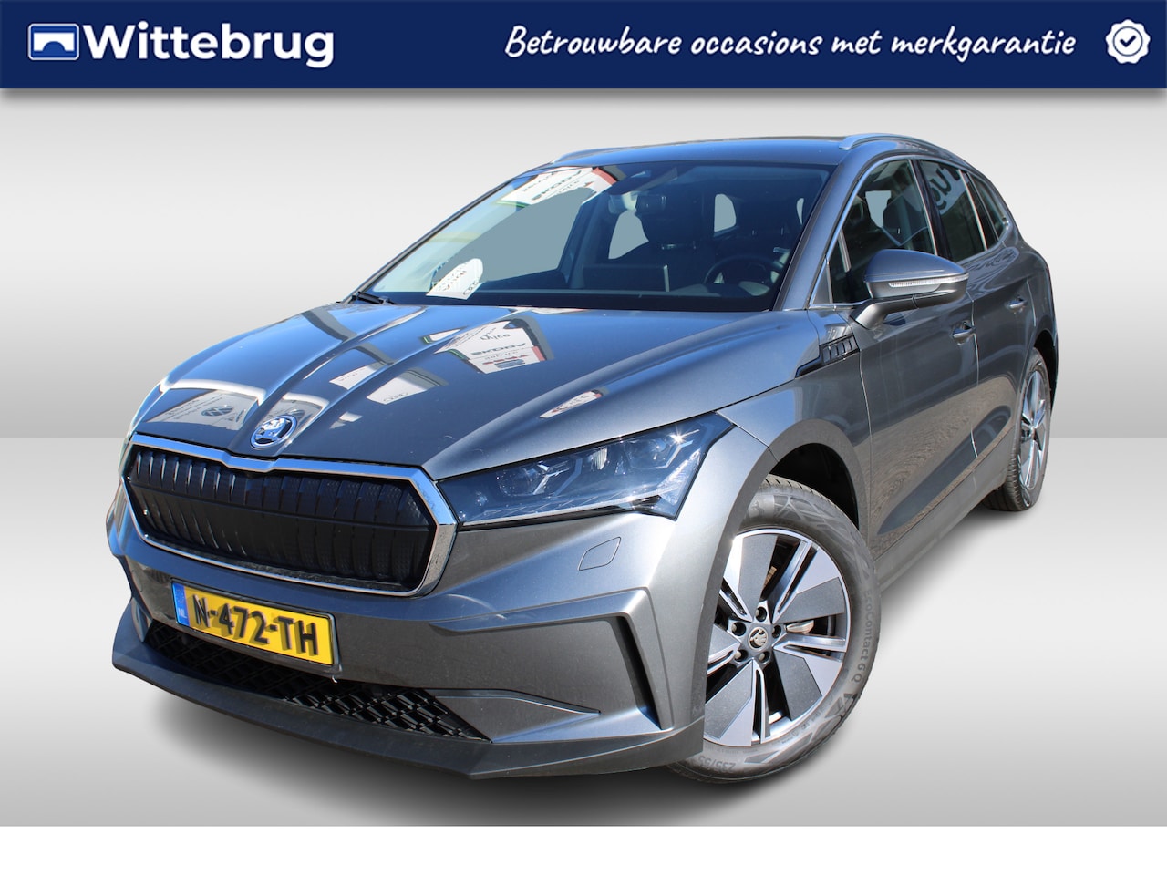 Skoda Enyaq iV - 60 / Navigatie / LM 19 inch / LED Matrix / Parkeersensoren A - AutoWereld.nl