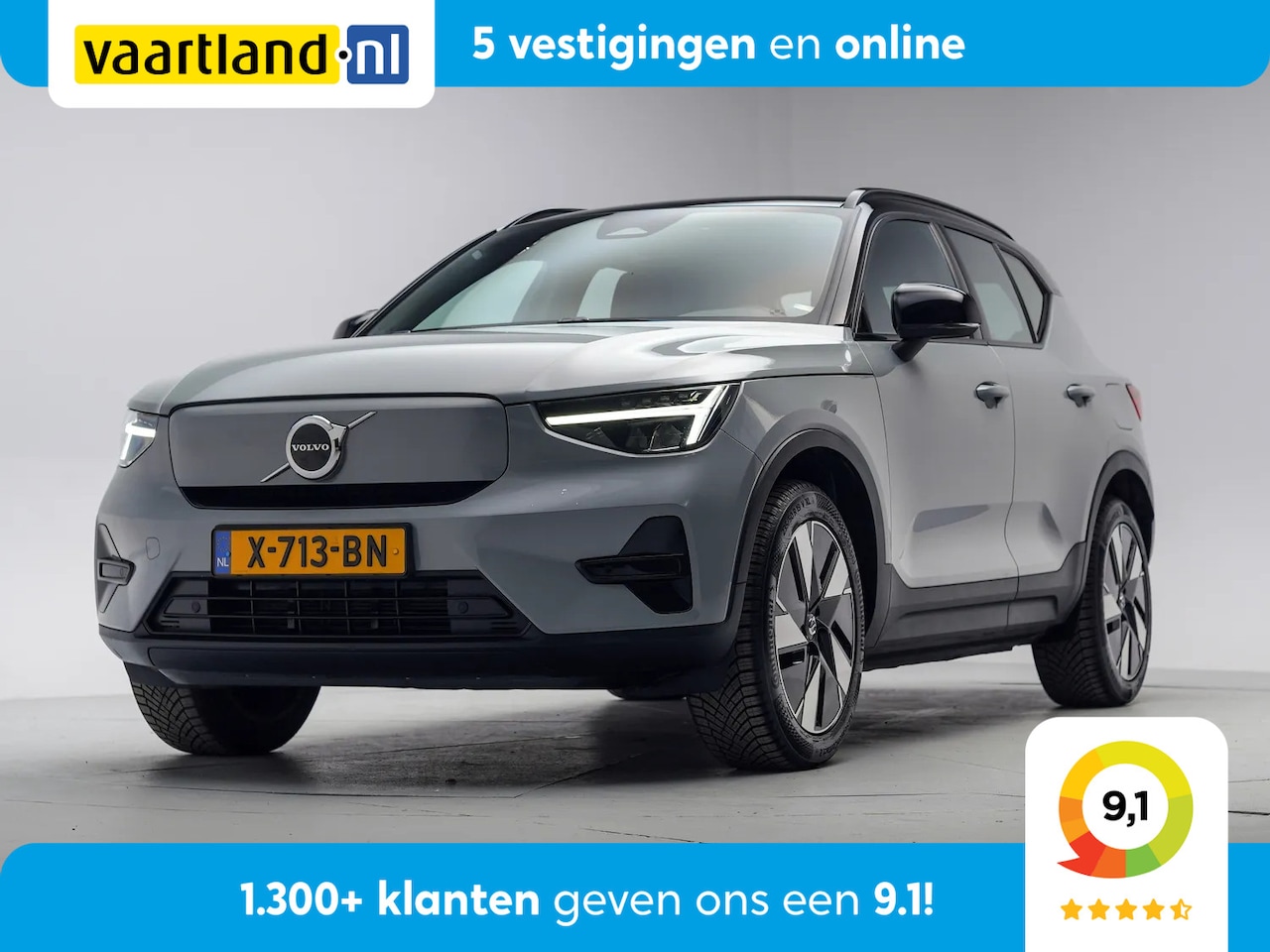 Volvo XC40 - Single Motor Extened Range Core 82 kWh { Navi Trekhaak Climate PDC Cruise] - AutoWereld.nl