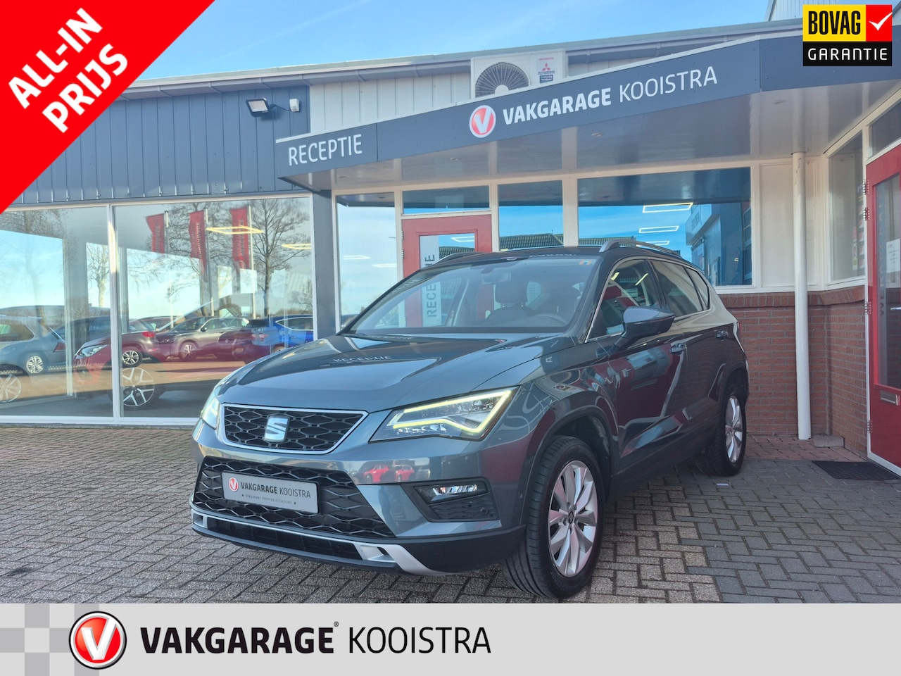 SEAT Ateca - 1.4 TSI Style Business 150PK|Automaat|Navi|Camera - AutoWereld.nl