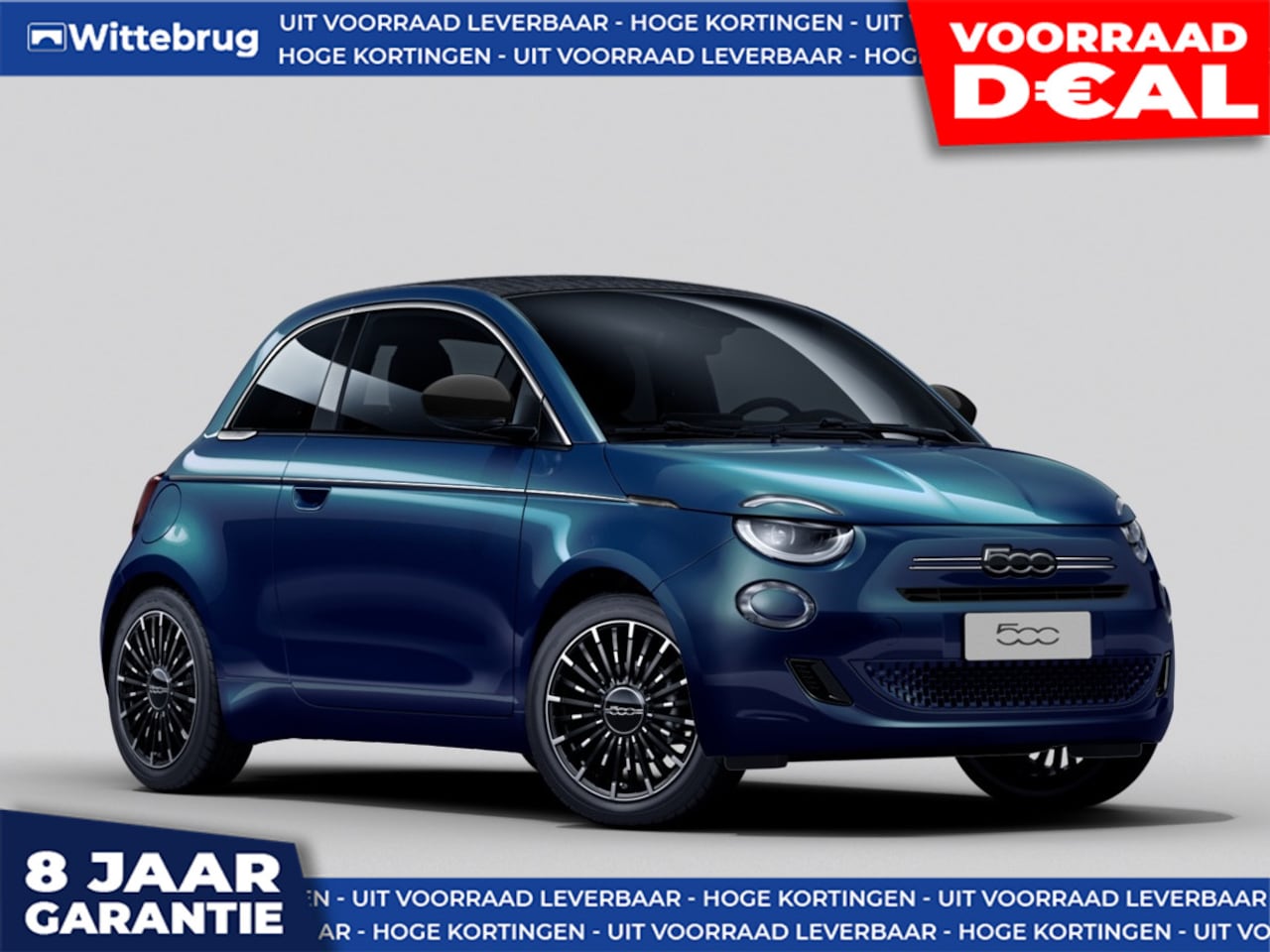 Fiat 500e - 1.0 Hybrid La Prima Cabrio DIRECT RIJDEN - JBL AUDIO - 8 JAAR GARANTIE - AutoWereld.nl