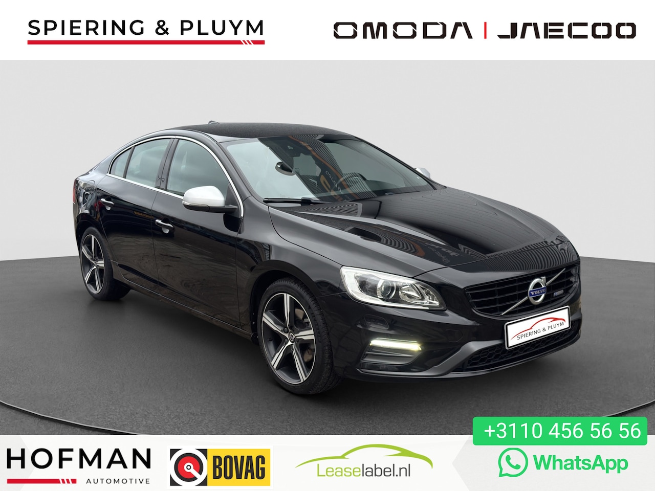 Volvo S60 - 1.5 T3 R-Design | Leder | Stoelverw | Trekhaak | - AutoWereld.nl