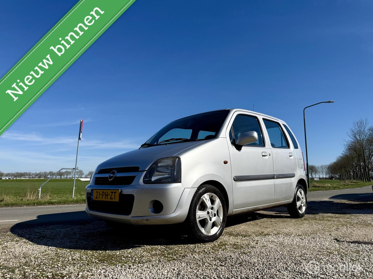 Opel Agila - 1.2-16V Maxx Cool 1.2-16V Maxx Cool, BJ 2004, Airco, Hoge Instap - AutoWereld.nl