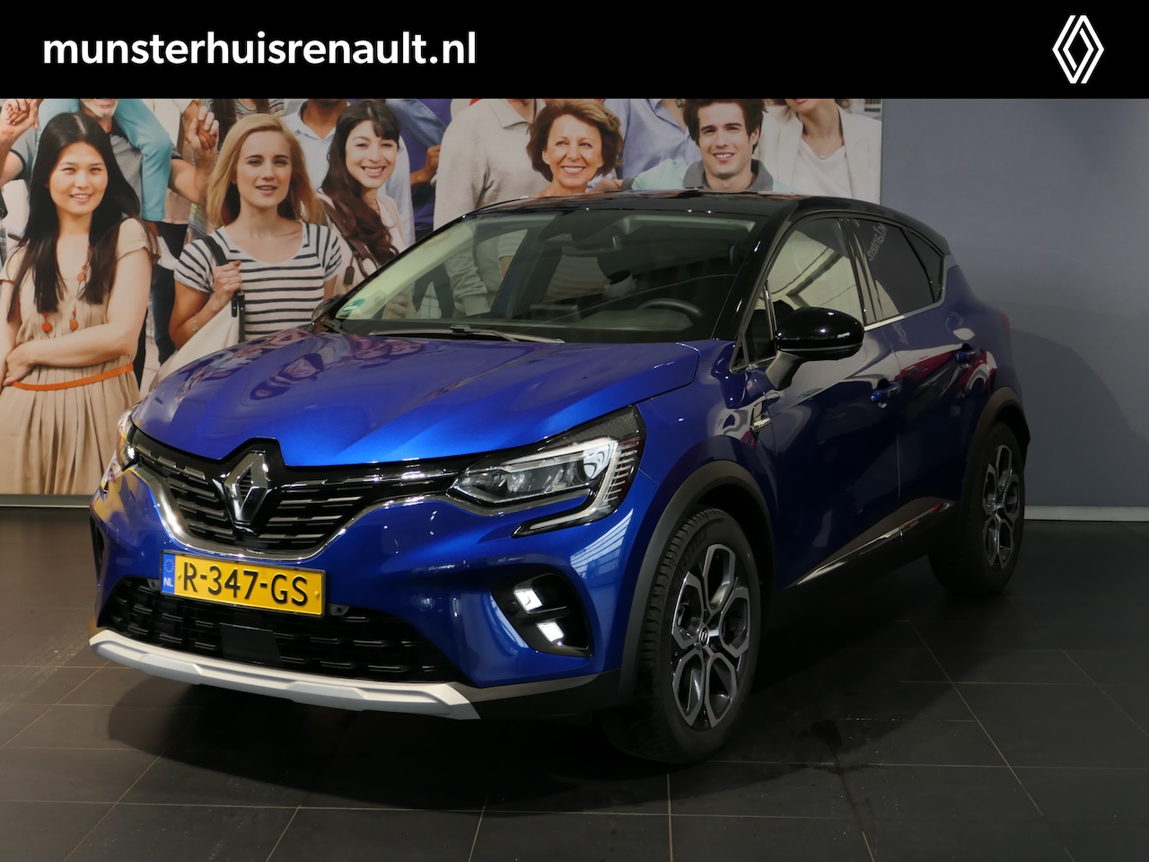 Renault Captur - 1.6 E-Tech Hybrid 145 Intens - Trekhaak - 18" LMV - Allseasons - Groot scherm - Rondom cam - AutoWereld.nl